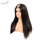 U Part парик перуанские прямые волосы натуральный цвет 100% Remy человеческие волосы парики Арабелла человеческие волосы парики