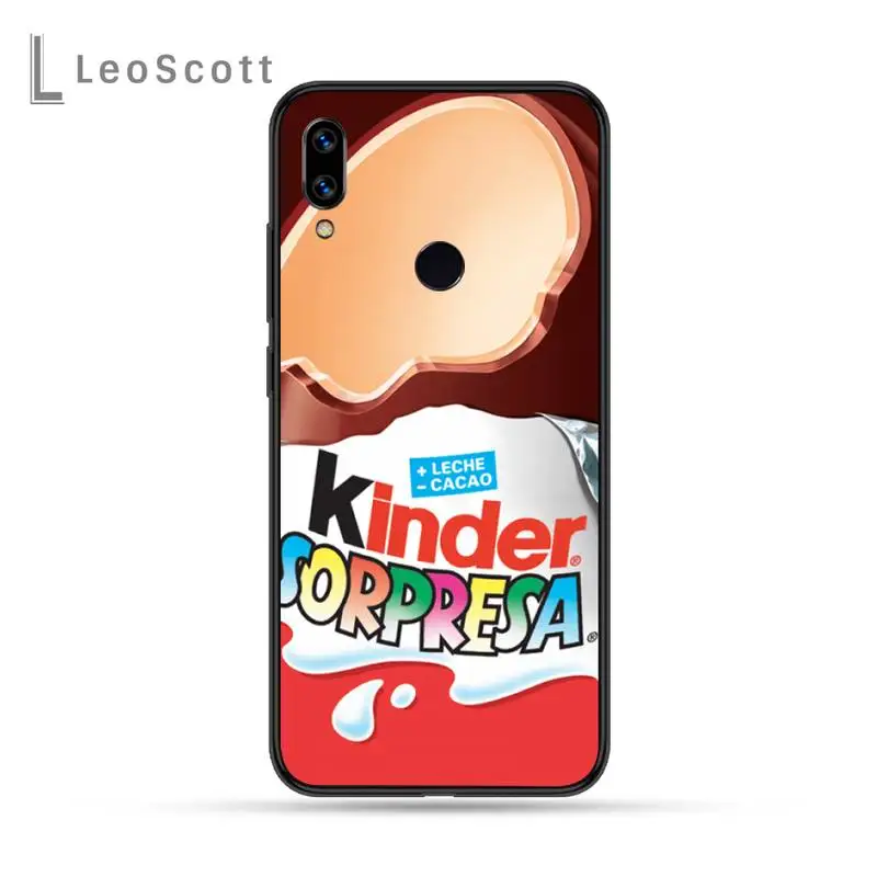 

Kinder Surprise Egg Phone Case For Xiaomi Redmi Note 4 4x 5 6 7 8 pro S2 PLUS 6A PRO