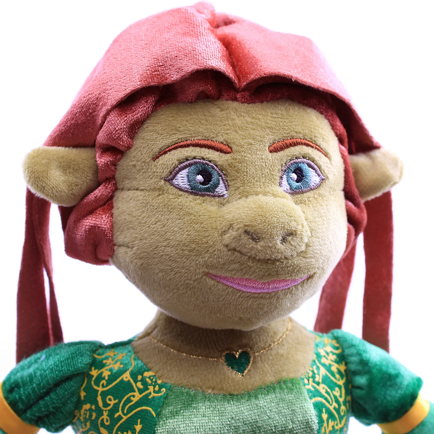 

2 Pcs/set 33 cm Anime Princess Fiona Shrek Green Ogre Plush Toys Doll Peluche New Arrivals Big Size Baby Kids Birthday Gift