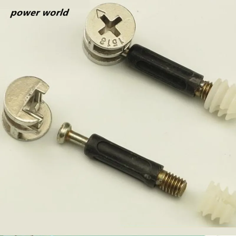 10 шт. 3 в 1 витрина для тарелок мебельная фурнитура фитинги винтовая гайка