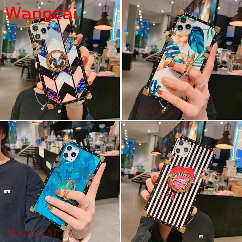 Роскошный чехол в стиле ins для Huawei Nova 6 Honor View 30 V30 Pro P smart Z Y9 Prime 2019 винтажный мягкий с