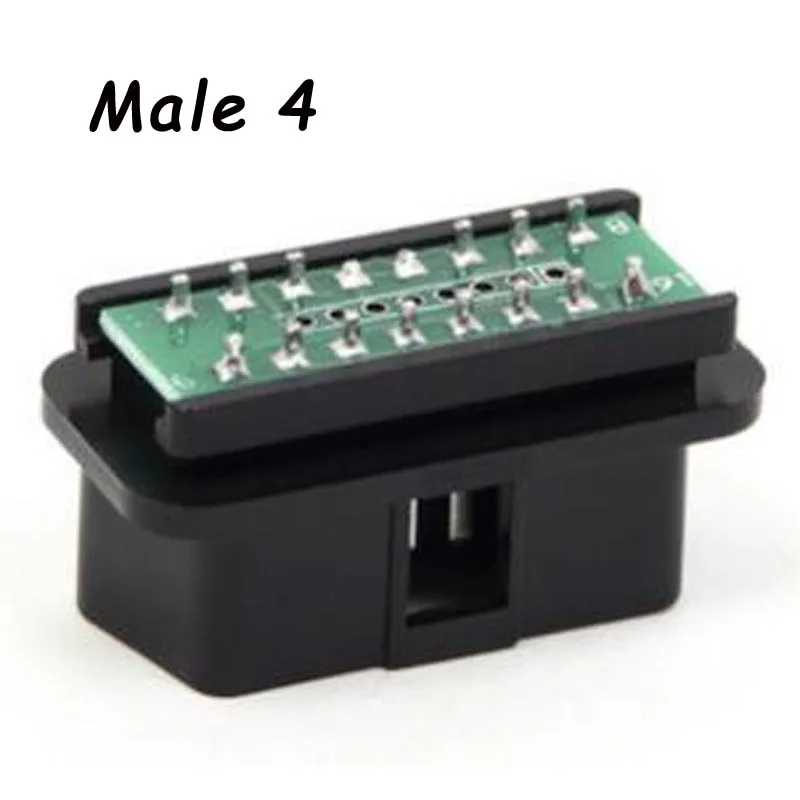6 типов OBD II OBD2 12 В 24 16 контактный кабель для открытия автомобильного