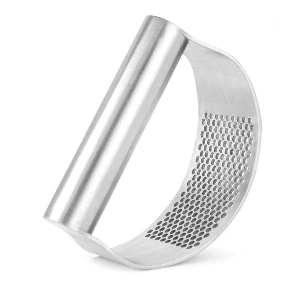 Нержавеющая сталь Чеснок Пресс Многофункциональный ручной Мясорубка для