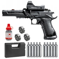 beretta elite ii 177 caliber 19rds co2 semiautomatic air pistol airgun black with wearable4u bundle metal wall sign