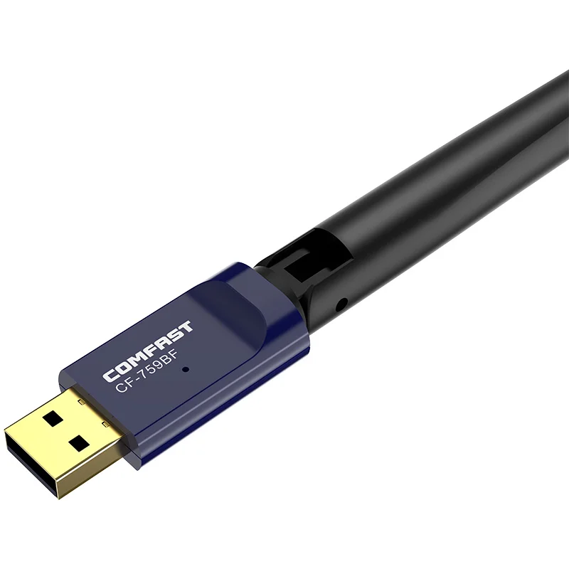 Comfast Mini USB 2 0 650 Мбит/с двухдиапазонный беспроводной Wi-Fi адаптер донгл приемник