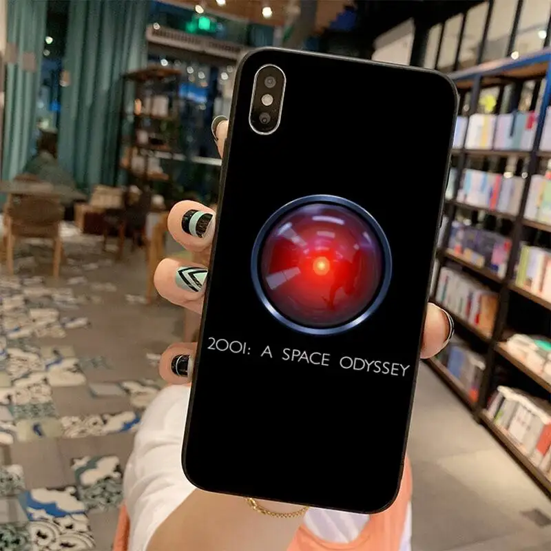 Мягкий чехол CUTEWANAN HAL 9000 2001 A Space Odyssey для iPhone 11 pro XS MAX 8 7 6 6S Plus X 5S SE 2020 XR | Мобильные