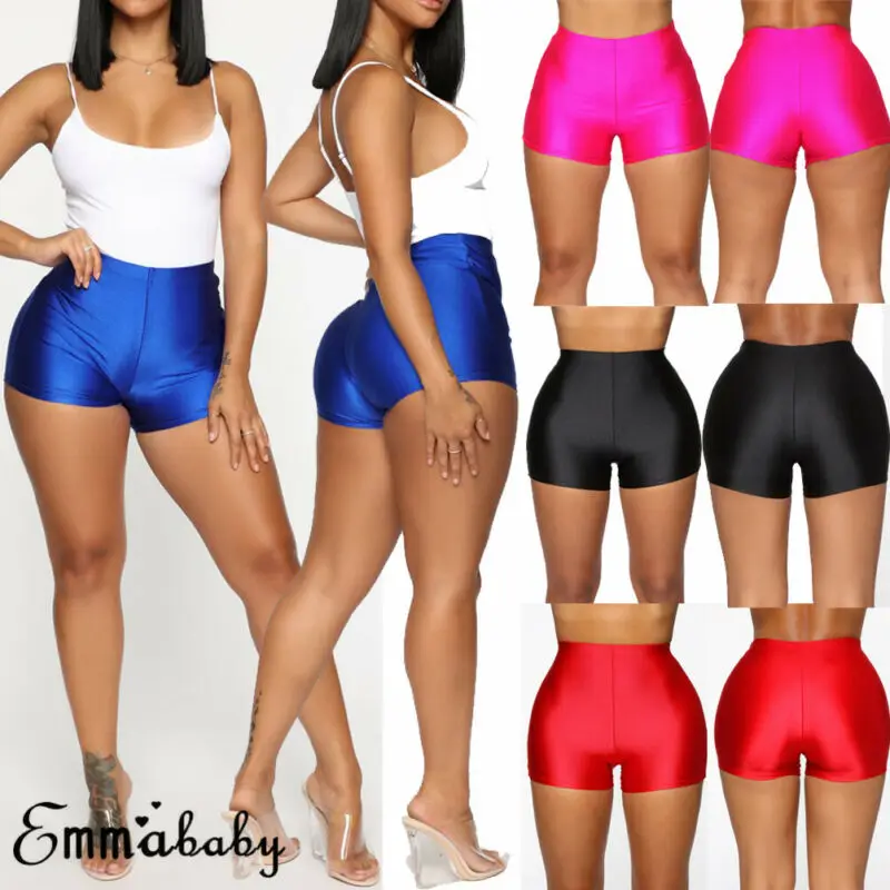 2020 повседневные спортивные шорты для тренажерного зала женские эластичные