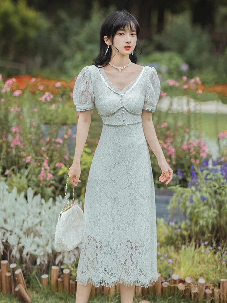 

The new bud silk heavy dress