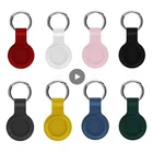 Подходит для Apple airtag, локатор, ящики для хранения, защитный чехол, силиконовый, с защитой от падения, металлическая пряжка-кольцо, пластиковый спортивный мягкий чехол