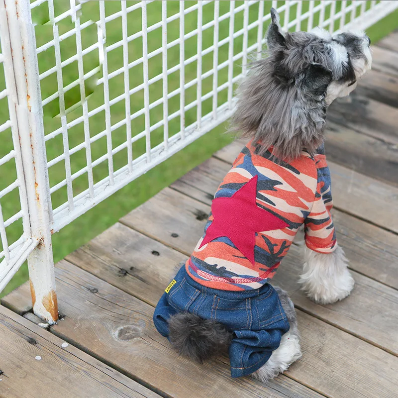 

Spring Pet Clothes Puppy Camouflage Dog Clothes
