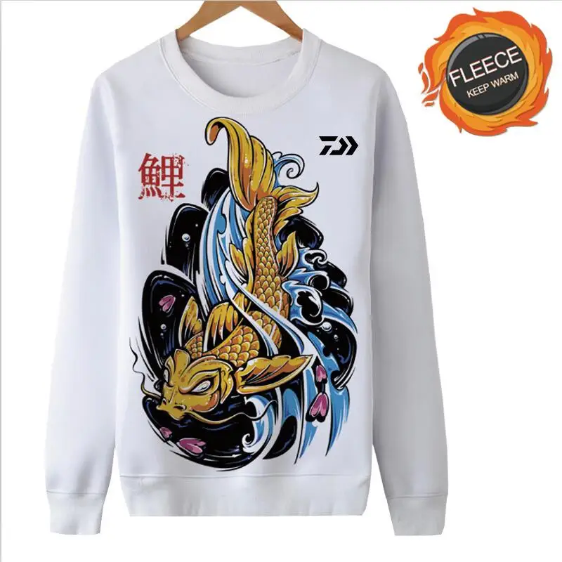 Одежда DAIWA для рыбалки зимняя мужская одежда ветрозащитная с длинными рукавами