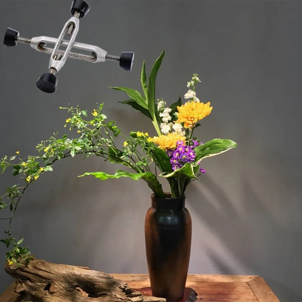 Adjustable Flower Arrangement Fixing Tool Ikebana Branch Fixer Stick Easy Modeling Branches Divider | Дом и сад