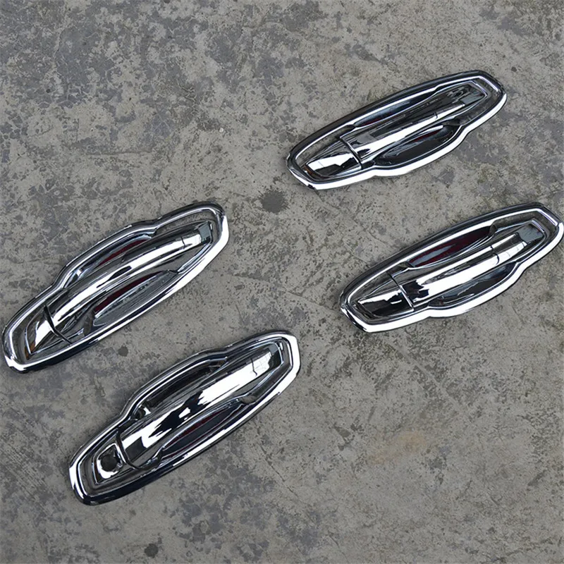 

ABS Chrome Door Handle Bowl Door handle Protective covering Cover Trim for Skoda Octavia A7 2015-2018 Car styling