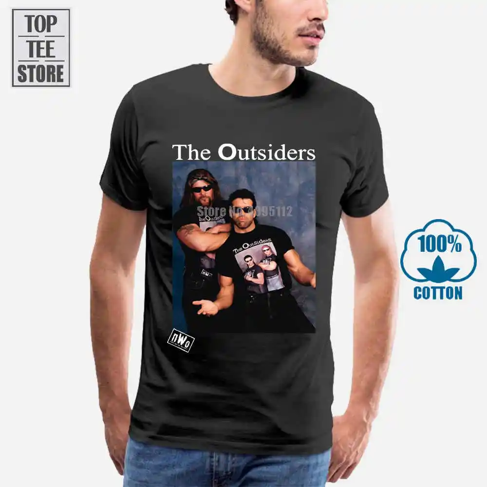 Черная футболка для поклонников Nwo новый мировой заказ подарок борьбы новинка от