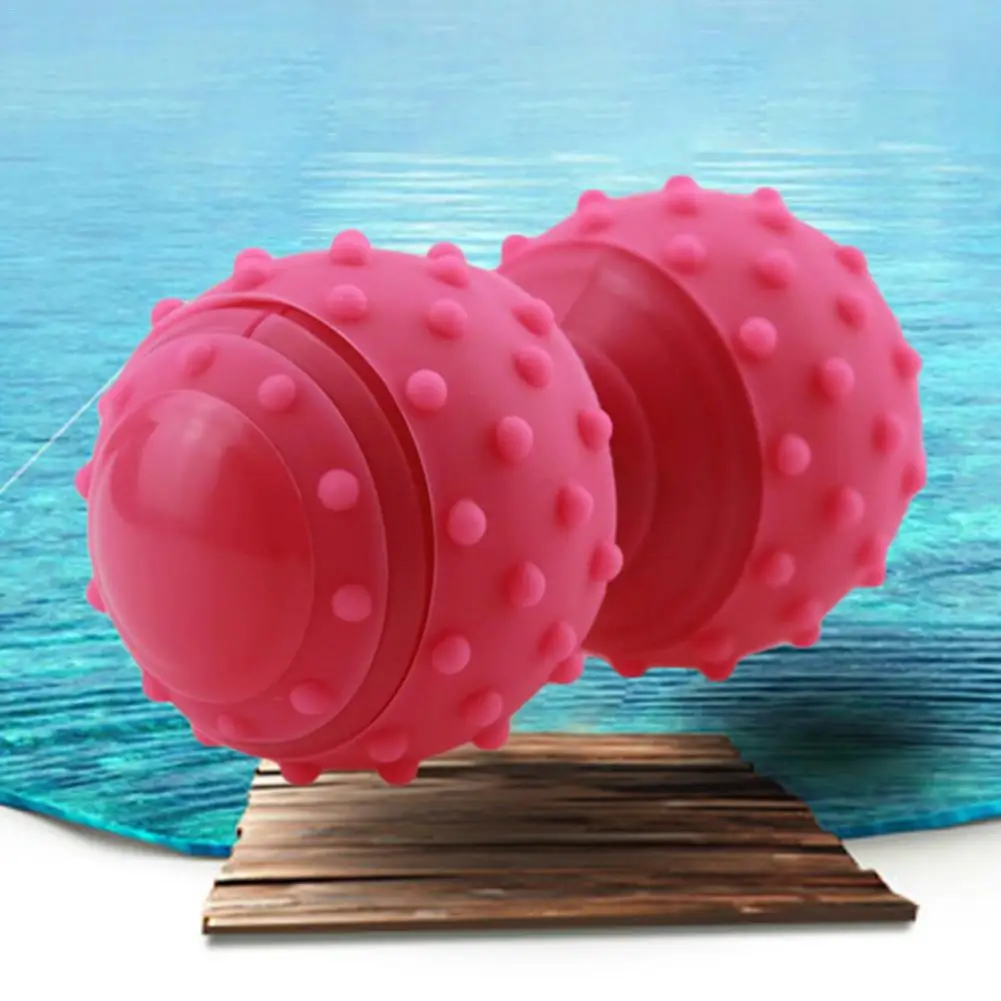 

New Cobblestone Lacrosse Ball PU Fitness Balls For Yoga Massage Exercise Trigger Therapy Muscle Relief Silicone massage ball