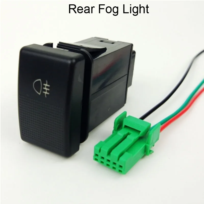 DRL передние противотуманные фары задние один удар кнопка питания провод для Great