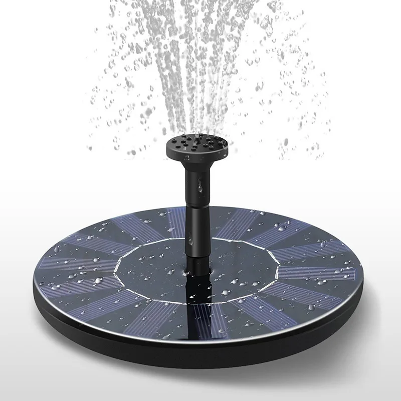 

7V Solar Fountain Watering Kit Power Solar Pump Pool Pond Submersible Waterfall Floating Solar Panel Water Fountain for Garden