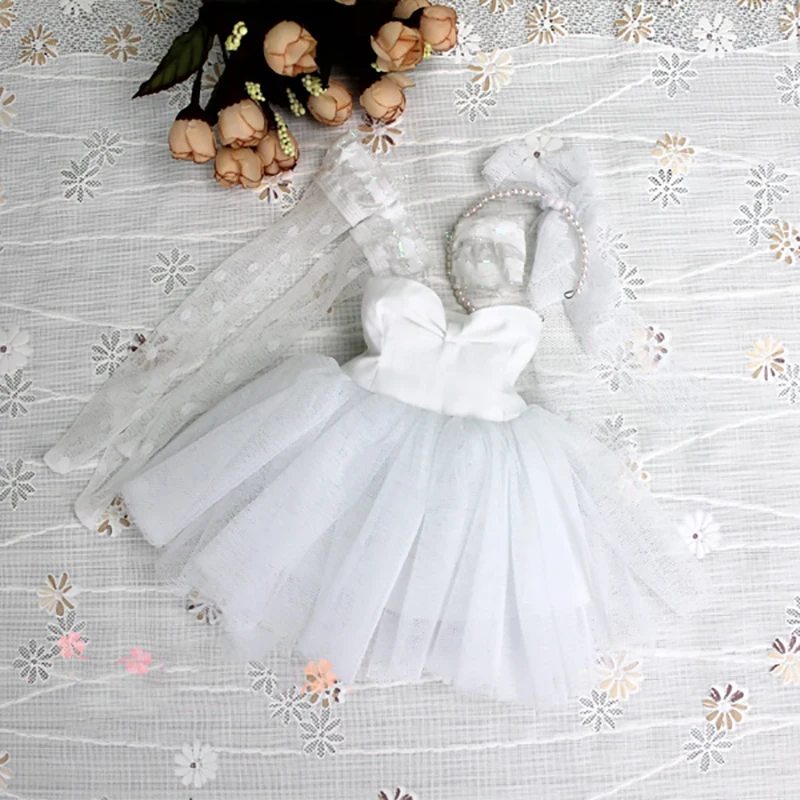Платье для куклы Bybrana 1/3 1/4 Bjd юбка из пряжи сексуальная короткая Одежда BJD SD