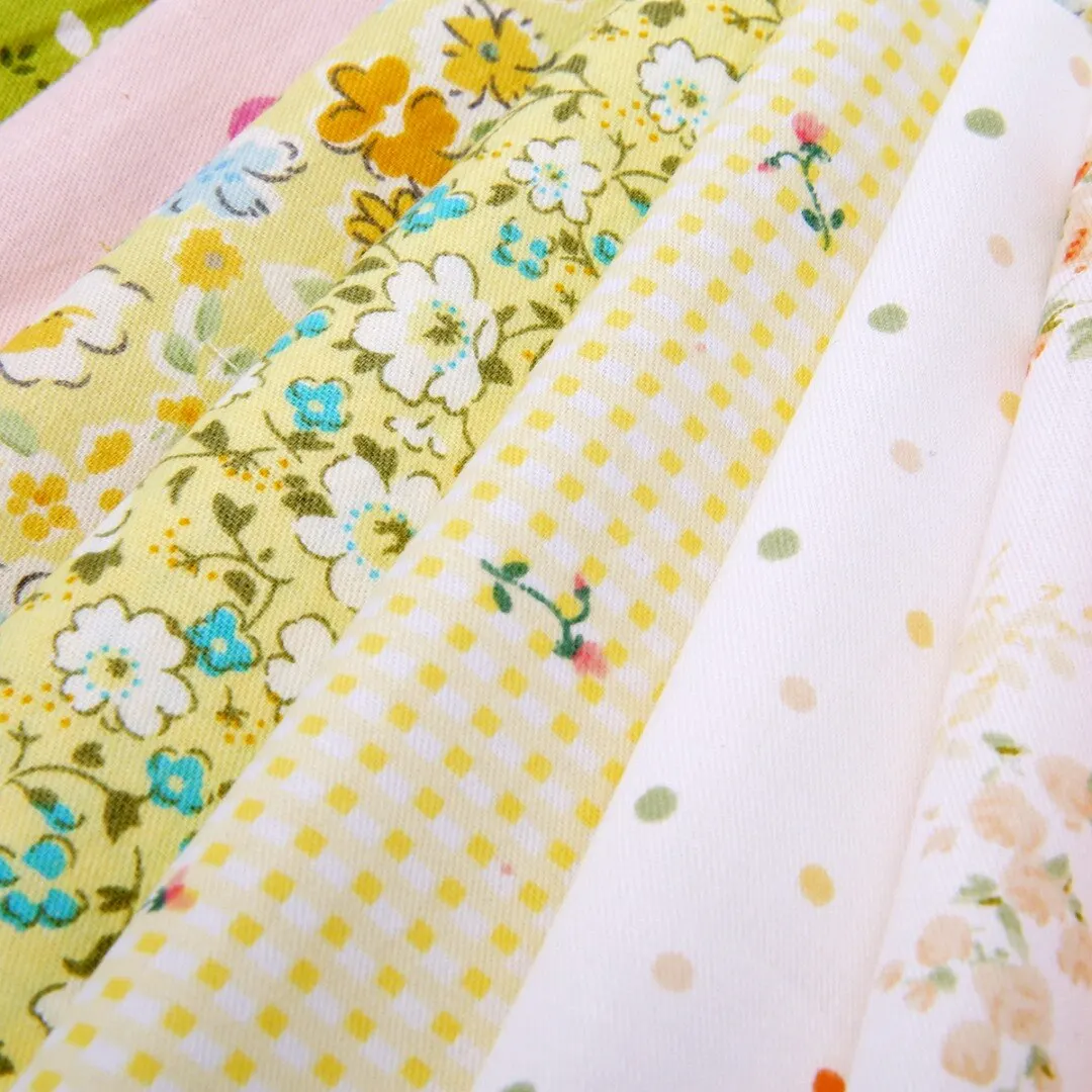 100 шт. ткань из Лоскутной Ткани Цветочный Мягкий хлопок обрезков Лоскутная Ткань