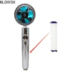 Полипропиленовые хлопковые фильтры для 360 вращающейся дождевой душевой лейки, регулируемая Массажная душевая лейка