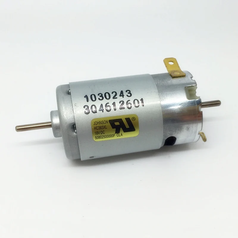 

Johnson 390 Motor DC 12V 15V 18V 10600RPM Carbon Brush Electric Motor Dual Shaft Large Torque for Hand Drill Home Appliance