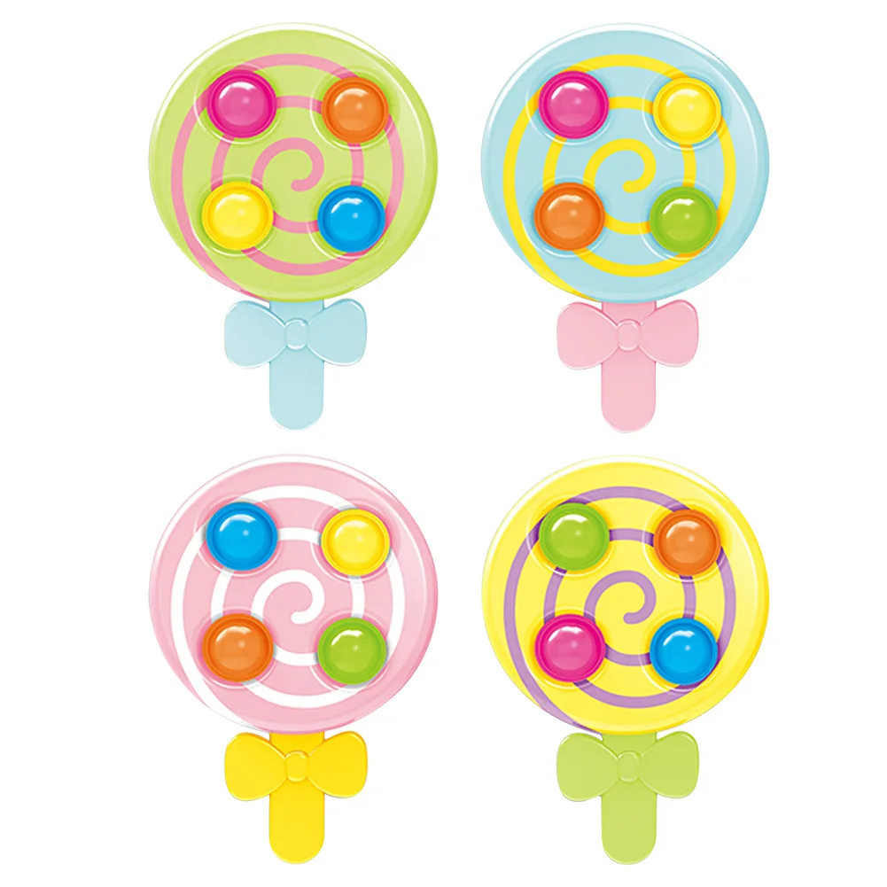 

Simple Dimple Finger Toy Candy Fingertip Sensory Bubble Stress Relief Relaxing Decompression Toys Autism Needs for Kids Adults