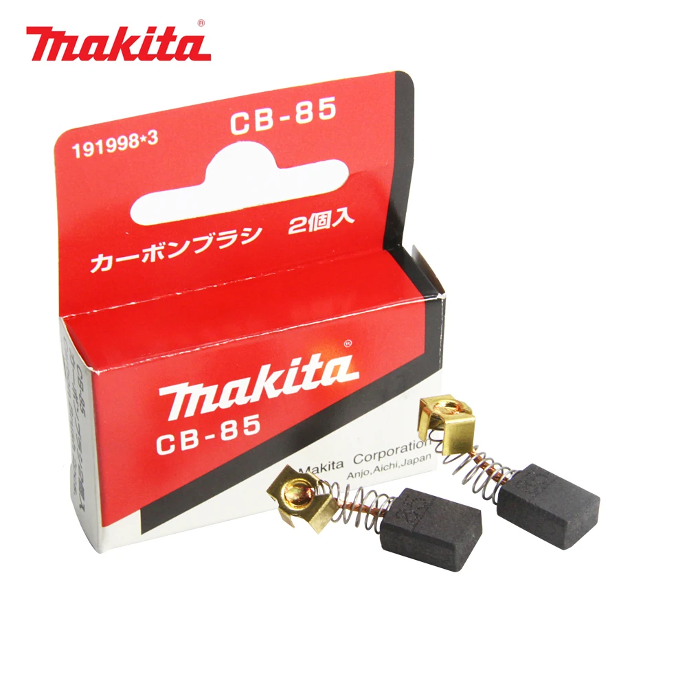 Оригинальные угольные щетки Makita CB85 запасные части для электроинструментов 5x8x11