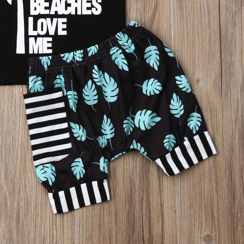 Комплект одежды Pudcoco из 2 предметов для маленьких девочек и мальчиков топ без