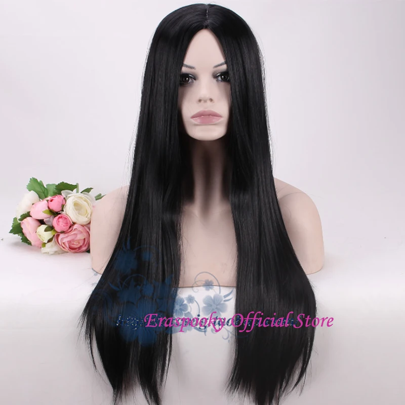 Eraspooky 80s парик из фильма мортициа Аддамс Готический Gomez Addams для Хэллоуина взрослый