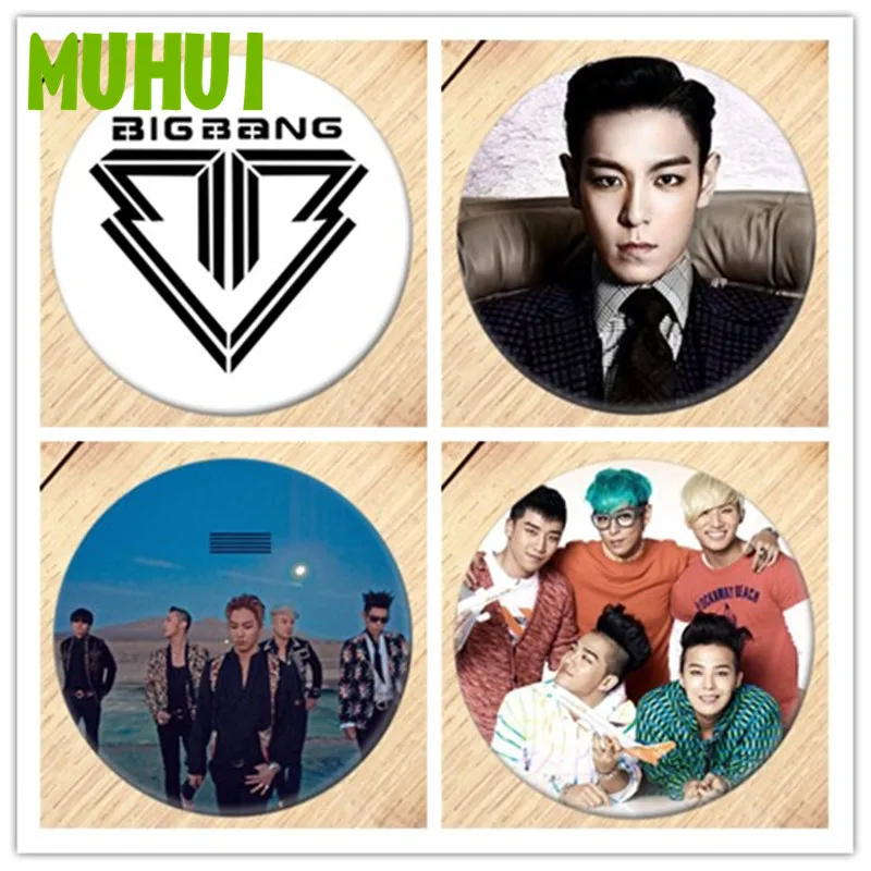 Бесплатная доставка брошь Kpop BIGBANG GD верхняя Значки для одежды рюкзака украшения