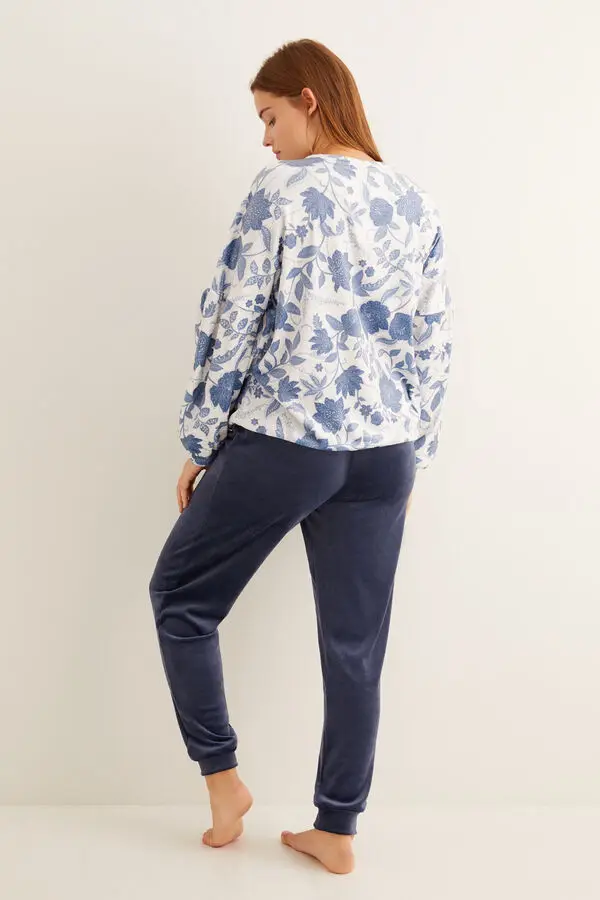 

Pijamas de algodn puro para mujer, ropa de hogar popular, para primavera y otoo, 2020