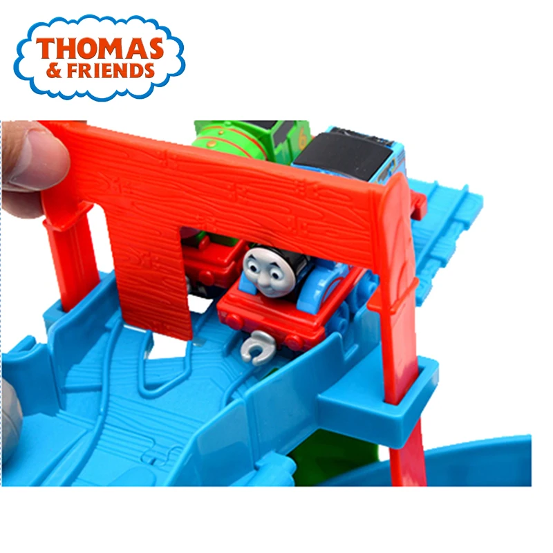 Классический Железнодорожный трек Thomas & Friends строительные игрушки для обучения и