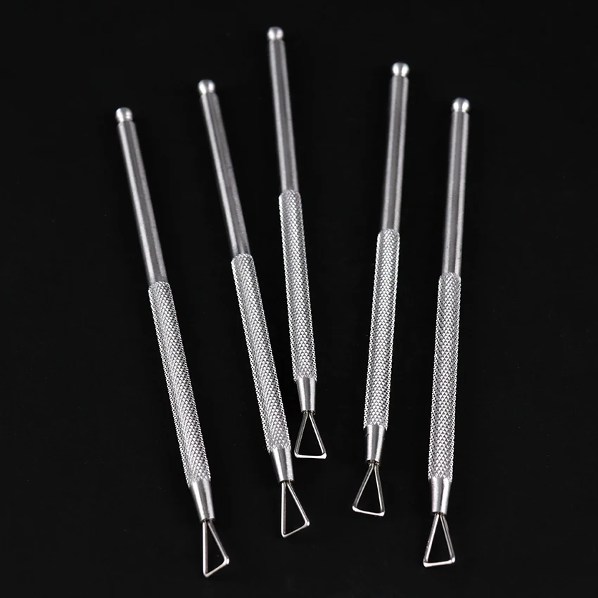 1 шт. гелевая панель для ногтей из нержавеющей стали удаления инструменты ухода