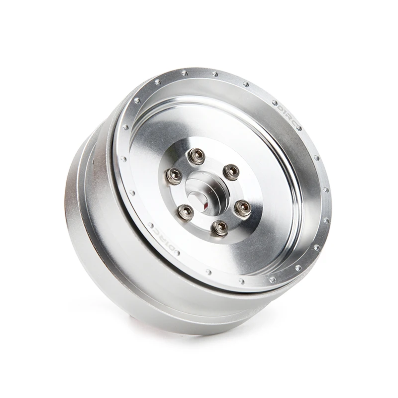 2 шт. ЧПУ металлический сплав 1 9 дюйма обод колеса Beadlock для 1/10 RC Гусеничный