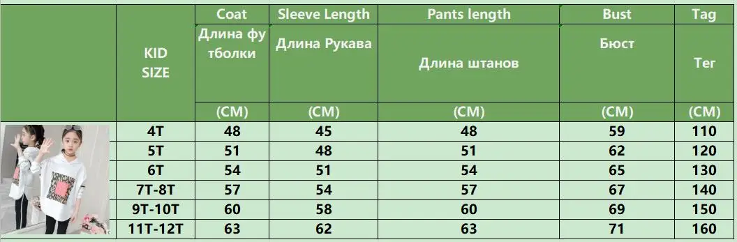 Эксклюзивная детская одежда; Комплект для девочек на весну-осень; топы с длинными рукавами+ брюки; спортивный костюм из 2 предметов; детская одежда; спортивный костюм