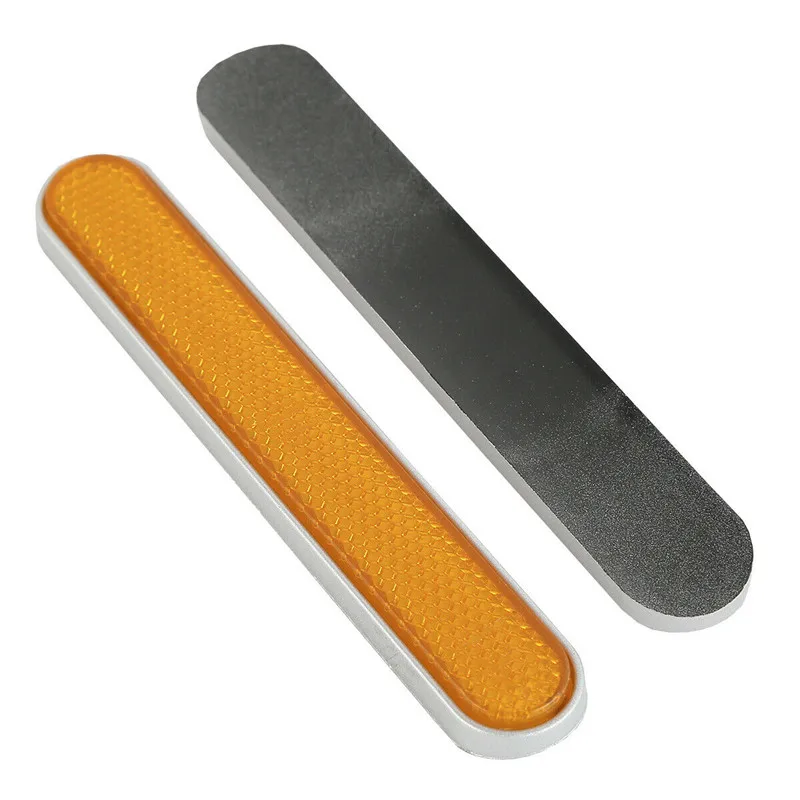 

2x Rear Mudguard Fender Reflectors Fit For Harley Softail Fatboy Touring