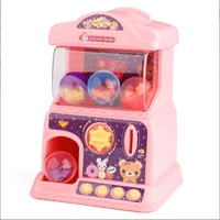 childrens mini capsule toy game machine small clip doll machine coin operated boys and girls home console