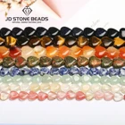 Натуральный агат, кварц, бирюза, малахит, плоский любовный камень, модные аксессуары ручной работы для изготовления ювелирных изделий