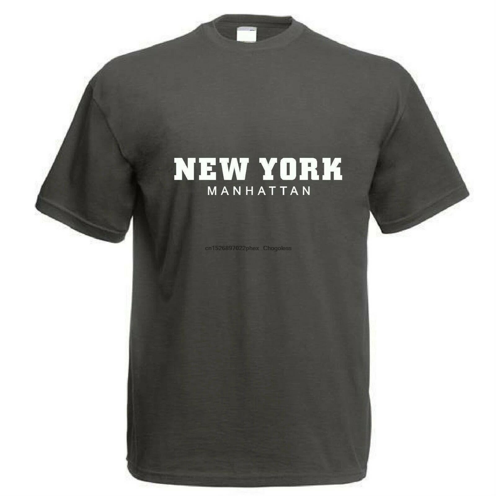 Мужская футболка с коротким рукавом и круглым вырезом|Мужские футболки| |