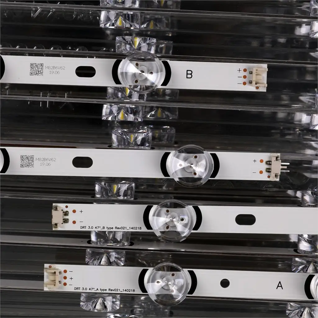 40pcs New Led Strip For LG Innotek DRT 3.0 47&quot 47LB6300 47GB6500 47LB652V 47lb650v LC470DUH 47LB5610 47LB565V 6916L-1715A 1716A |