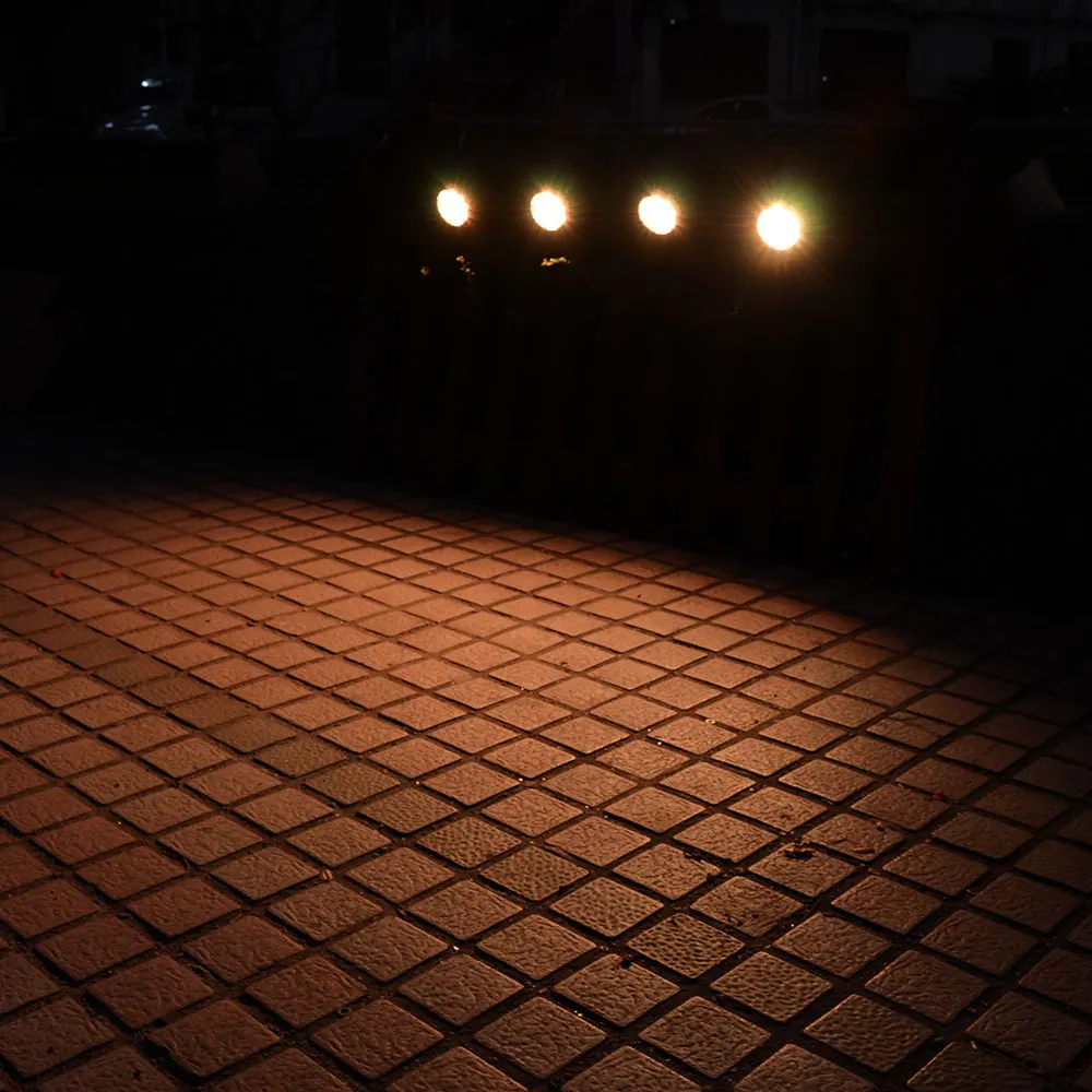 

9 LED Solar Gaden Light Auto Color-Changing Spotlight Lamp Lighting Wall Light Outdoor Solar Lamp For Yard Patio Lawn Garden