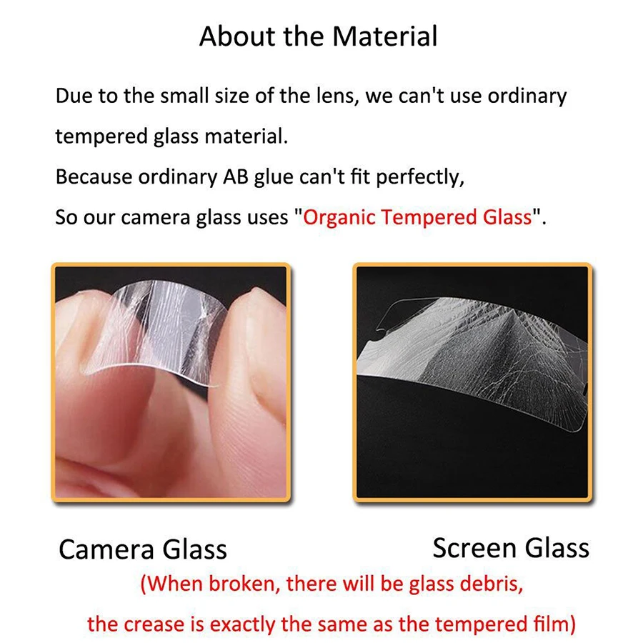 2 шт./партия полное покрытие для samsung Galaxy Note 10 Задняя крышка объектива камеры