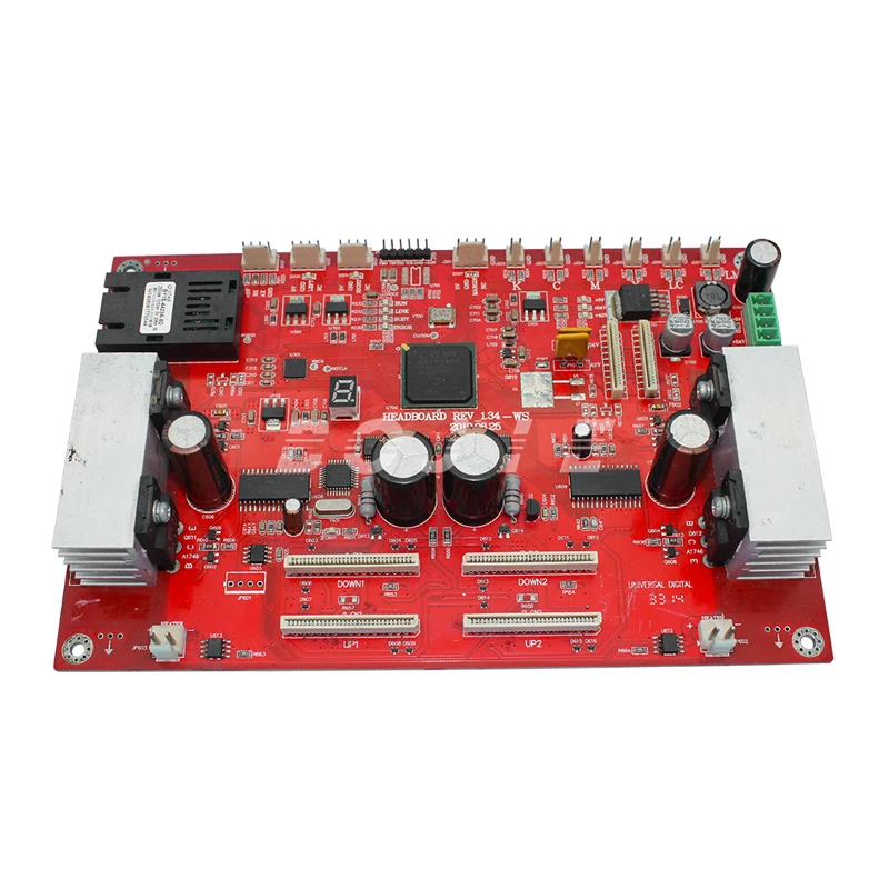 Для Galaxy UD 181LB/UD 1812LB/UD 2512LC dx5 head board V1.34 в красном цвете|Детали принтера| |