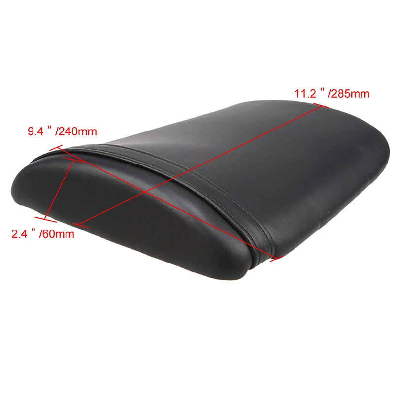 

PU Leather Motorcycle Rear Passenger Seat Cover Cowl Backrest Cushion Pad Cafe Racer For Honda CBR 1000 RR 2004 2005 2006 2007