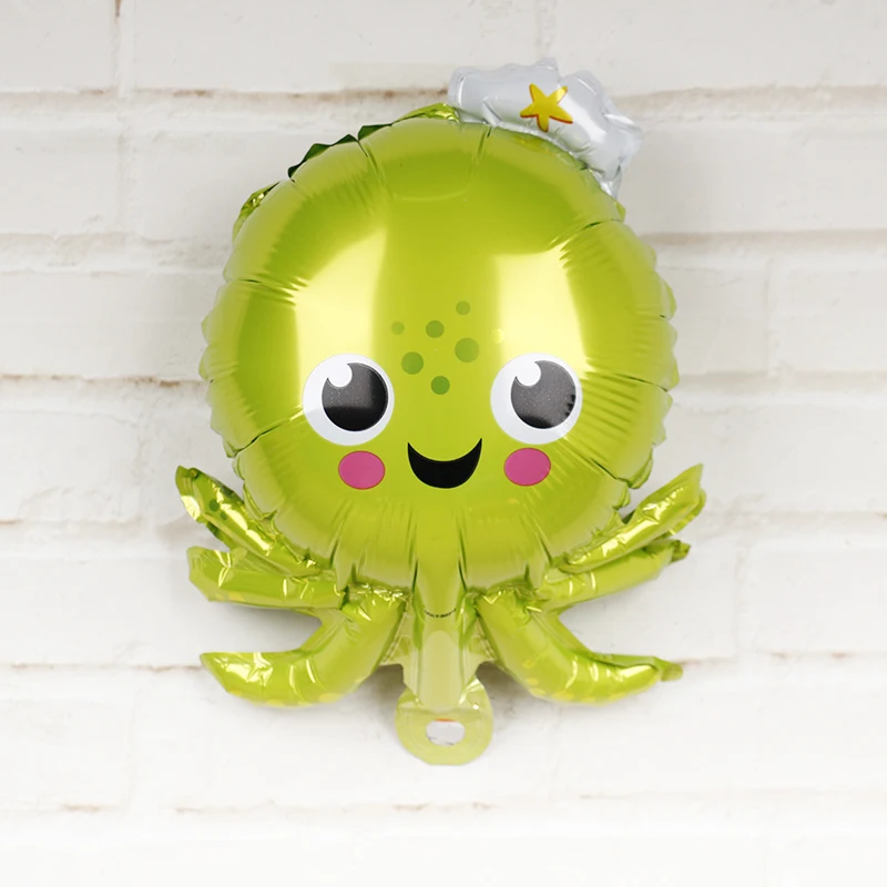 1 шт Babyshower фольгированные шары морских животных с днем рождения вечерние украшения детский душ Для мальчиков и девочек Сувениры и подарки