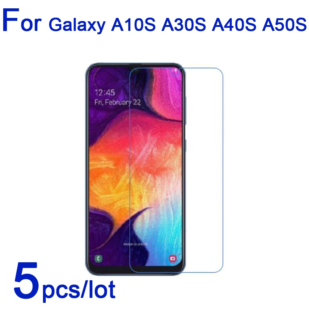 5 шт. защитная пленка для Samsung galaxy A10S A20S A30S A40S A50S A70S прозрачная/матовая/нано