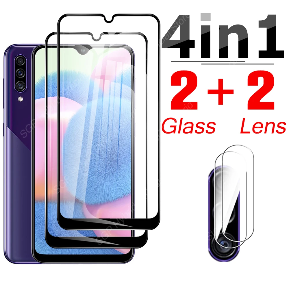

Защитное стекло 4-в-1 для Samsung Galaxy A30s A30 M30 A3 M3 A 3 0 0s 30 30s
