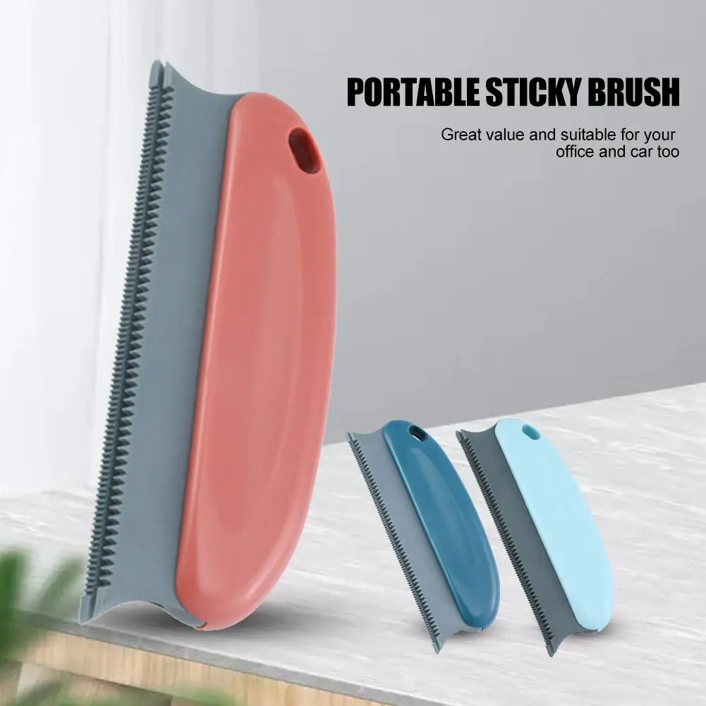 Многоразовая моющаяся липкая щетка портативная для удаления ворса волос липкий