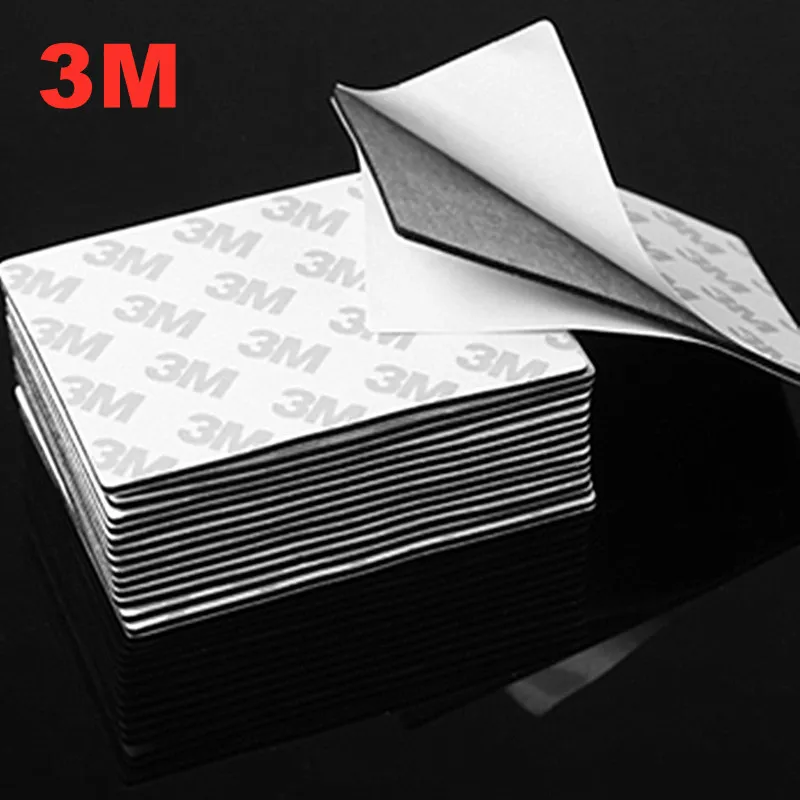 

3M Strong Pad Mounting Tape Double Sided Adhesive Acrylic EVA Foam Tape Two Sides Mounting Sticky Tape Black Thickness 2mm