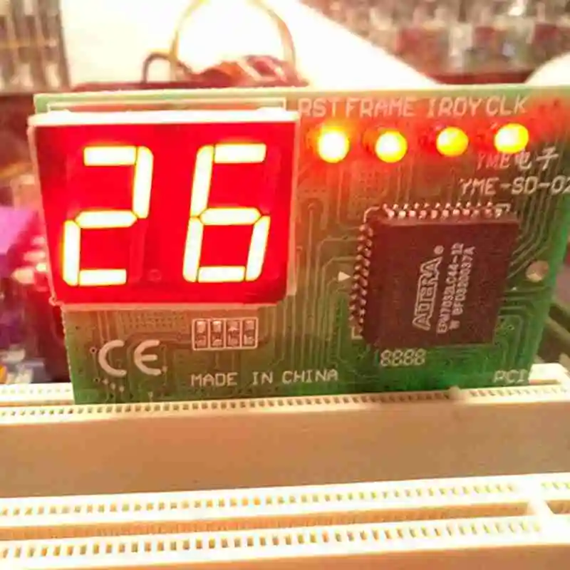 

2-bit PC computer motherboard debugging postcard analyzer car card detection failure diagnostic computer 2-bit/2-bit mother F2F9